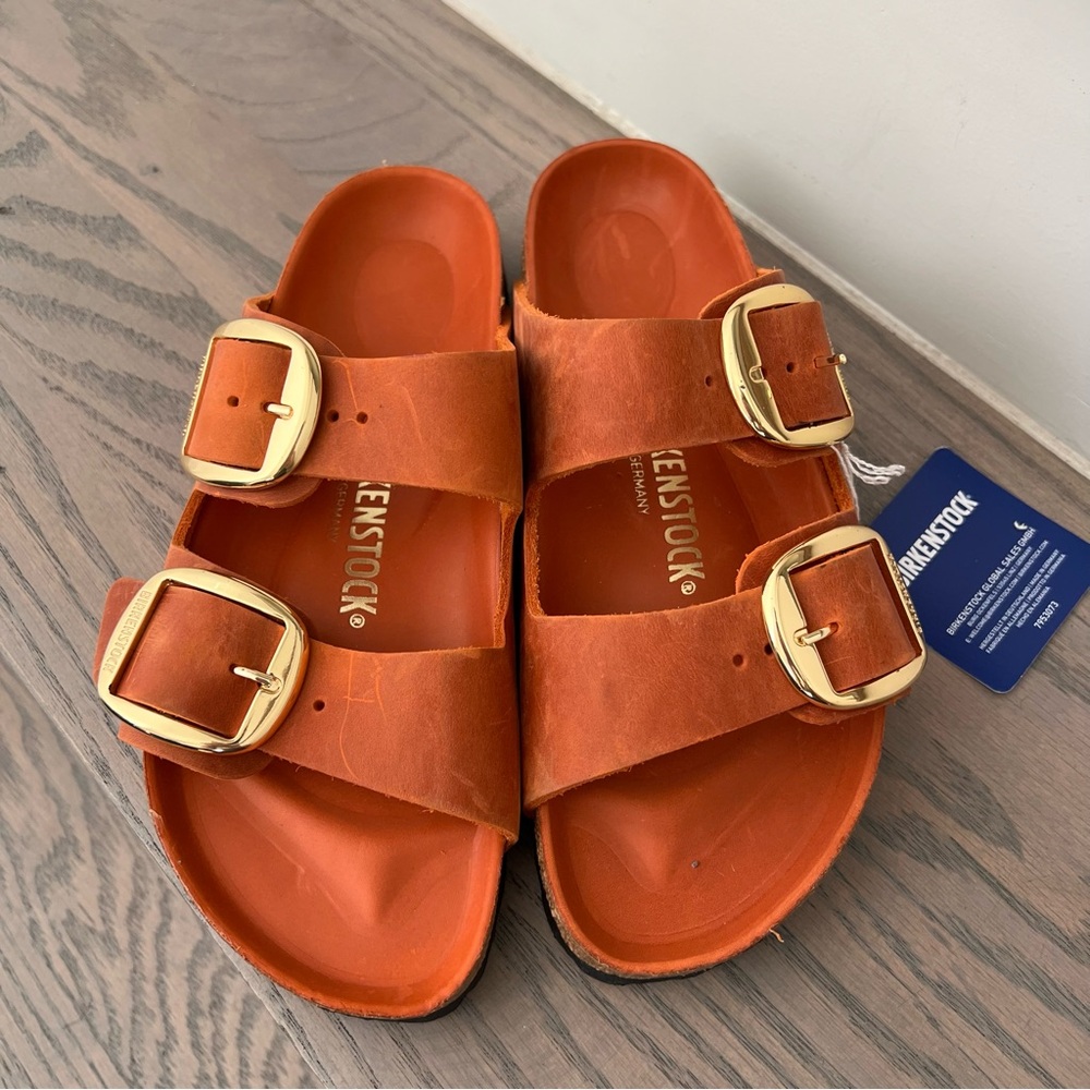 BIRKENSTOCK ARIZONA BIG BUCKLE SANDALS